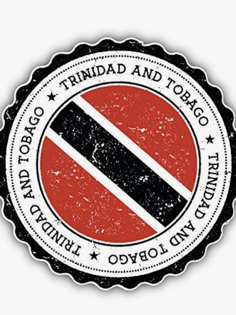 Trinidad and Tobago Flag Pin -NIP